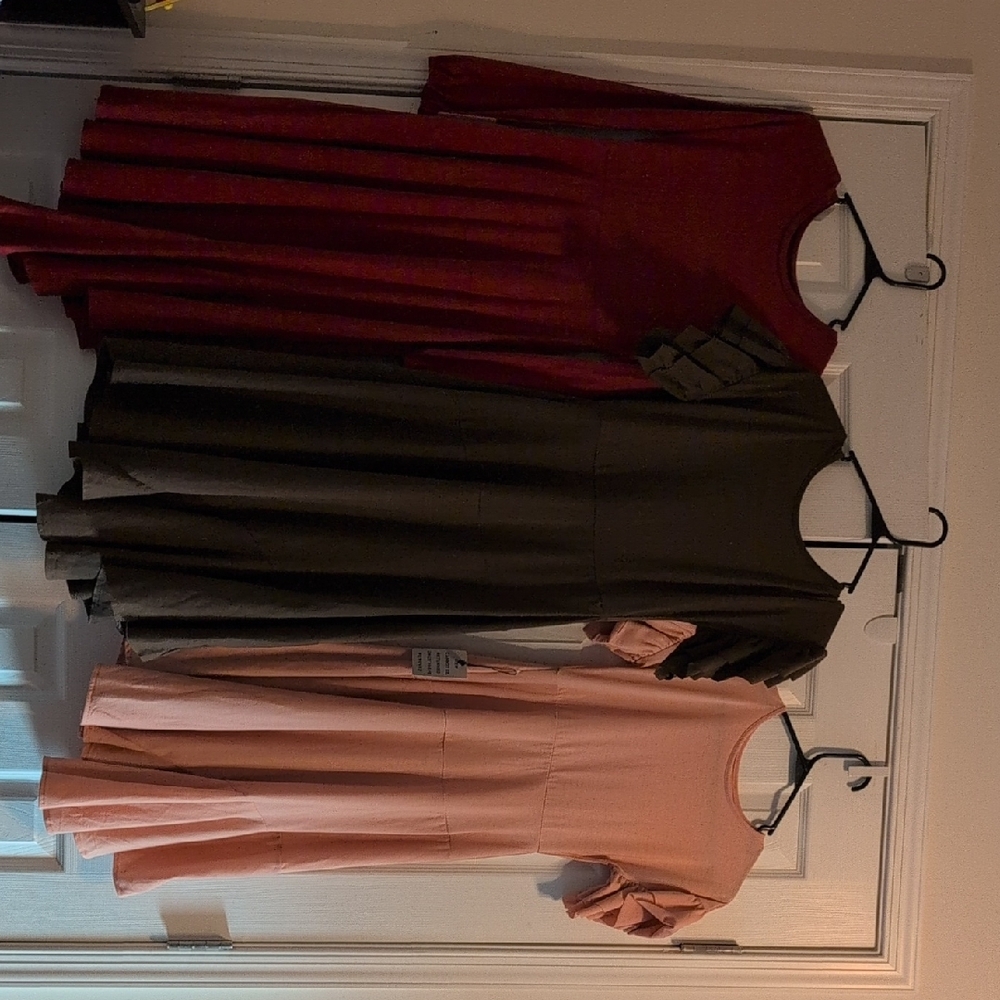 Joyfolie Lot Of Three Dresses Two Nwt